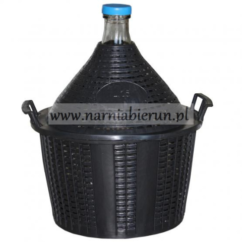 Balon Butla Gąsior 25 L na wino w koszu galon Balon Butla Gąsior 25 L na wino w koszu galon