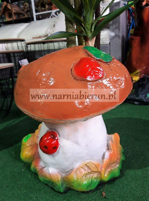 Figurka ogrodowa Grzybek Grzyb Maślak 33 cm Figurka ogrodowa Grzybek Grzyb Maślak 33 cm