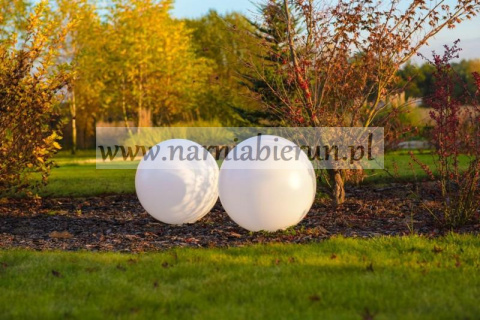 Kula solarna 50cm kolorowa LED PL