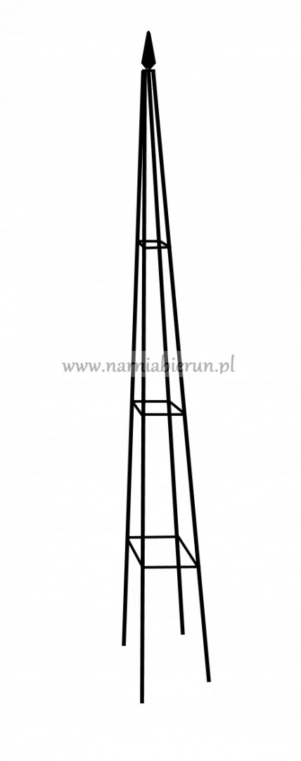Pergola ogrodowa kolumnowa Piramida metalowa Pergola ogrodowa kolumnowa Piramida metalowa