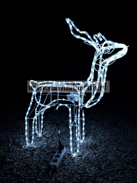 Renifer świecący ruchomy LED 85cm 4 kolory