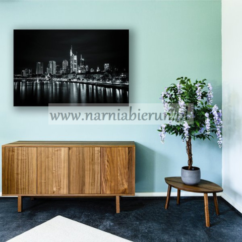 SZTUCZNE DRZEWO GLICYNIA FIOLETOWA 120 CM KWIAT