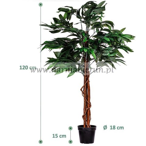 SZTUCZNE DRZEWO MANGO 120 CM SZTUCZNE DRZEWO MANGO 120 CM