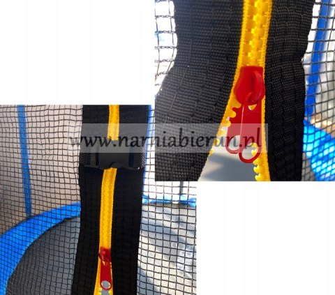 Trampolina 366 cm z drabinką i siatką zabezpieczającą 150 kg Trampolina 366 cm z drabinką i siatką zabezpieczającą 150 kg