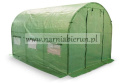 Tunel ogrodowy foliowy foliak zielony 350X200X200cm Ocynk