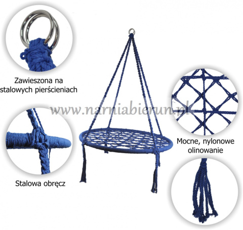 Bocianie gniazdo 100cm Huśtawka dla dzieci Bocianie gniazdo 100cm Huśtawka dla dzieci