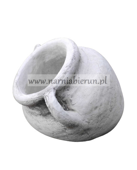 Donica Doniczka betonowa Zbity dzban 32 cm Donica Doniczka betonowa Zbity dzban 32 cm