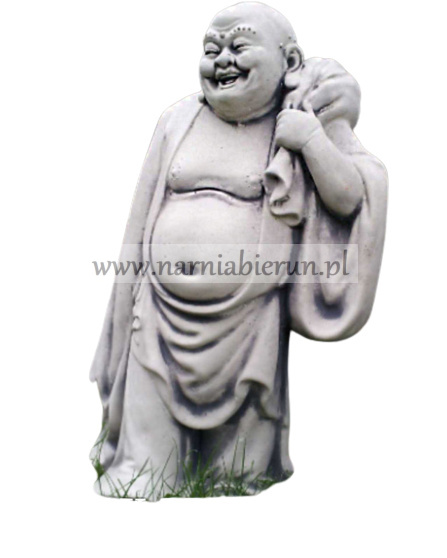 Figurka ogrodowa betonowa BUDDA WĘDRUJĄCY 37 cm Figurka ogrodowa betonowa BUDDA WĘDRUJĄCY 37 cm