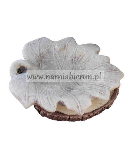Figurka betonowa POIDŁO LIŚĆ listek poidełko 40 cm Figurka betonowa POIDŁO LIŚĆ listek poidełko 40 cm