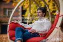 Fotel wiszący SWINGPOD CZILLO dwuosobowy ze stojakiem