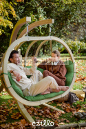 Fotel wiszący SWINGPOD CZILLO dwuosobowy ze stojakiem