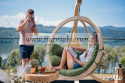 Fotel wiszący SWINGPOD CZILLO ze stojakiem