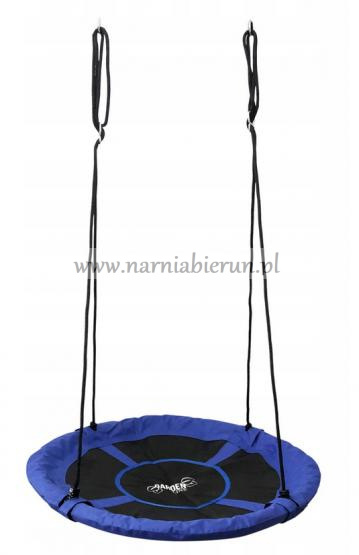 Huśtawka dla dzieci bocianie gniazdo - 100 cm Niebieskie Huśtawka dla dzieci bocianie gniazdo - 100 cm Niebieskie