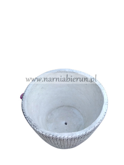 Donica Doniczka betonowa 24 cm Donica Doniczka betonowa 24 cm