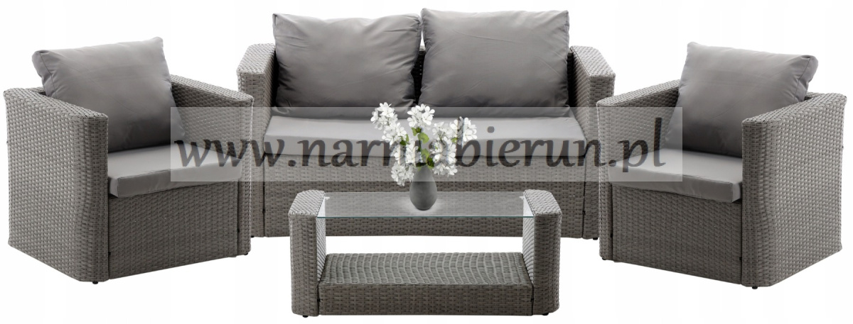 ogrodowe sofa + 2 fotele + stolik > GardenLine Najlepsze produkty w Bieruniu dla ogrodu i domu