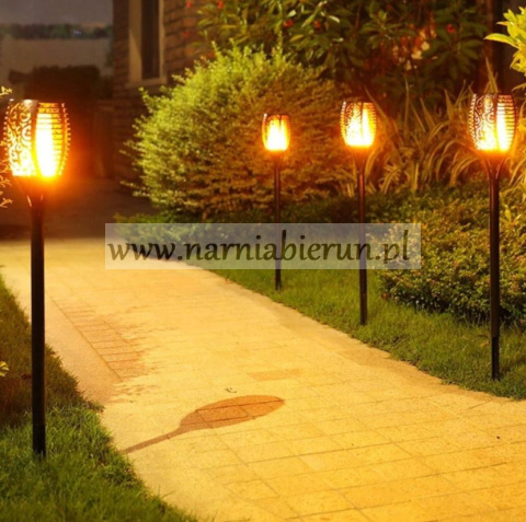 Pochodnia LED Lampa solarna 78cm 96 LED Pochodnia LED Lampa solarna 78cm 96 LED