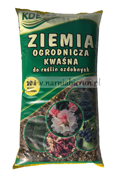 Ziemia workowana 20L Kwaśna Ziemia workowana 20L Kwaśna