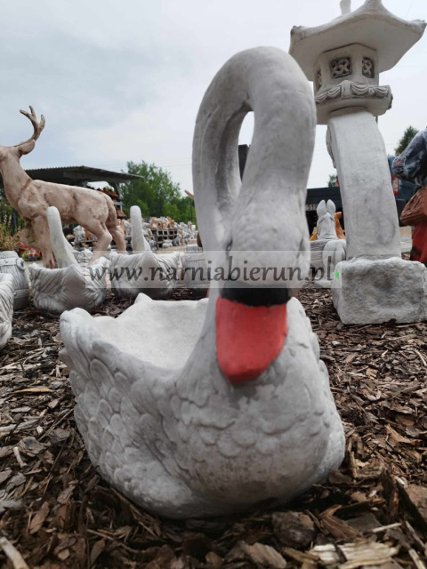 Figurka doniczka betonowa Donica ŁABĘDŹ 55H Figurka doniczka betonowa Donica ŁABĘDŹ 55H