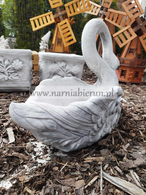 Figurka doniczka betonowa Donica ŁABĘDŹ 55H Figurka doniczka betonowa Donica ŁABĘDŹ 55H