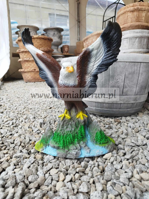 Figurka ogrodowa Orzeł Bielik ptak 35cm Figurka ogrodowa Orzeł Bielik ptak 35cm
