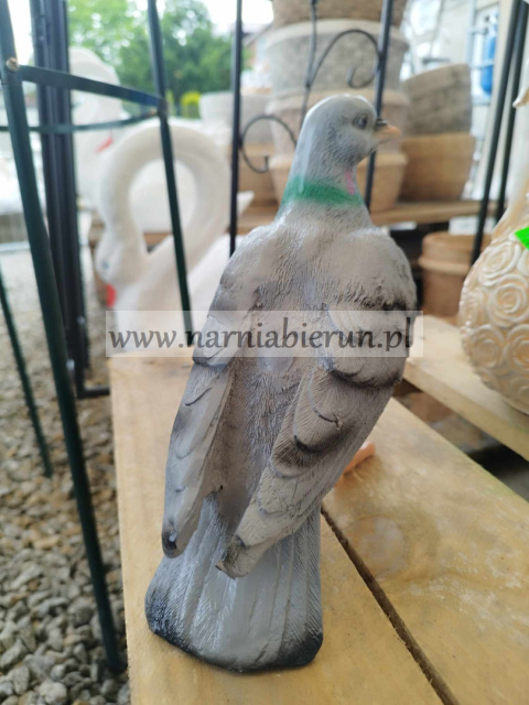 Figurka z żywicy GOŁĄB GOŁĄBEK PTAK 20 cm Figurka z żywicy GOŁĄB GOŁĄBEK PTAK 20 cm