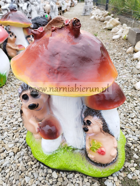 Figurka z żywicy GRZYB JEŻ 45 cm Figurka z żywicy GRZYB JEŻ 45 cm