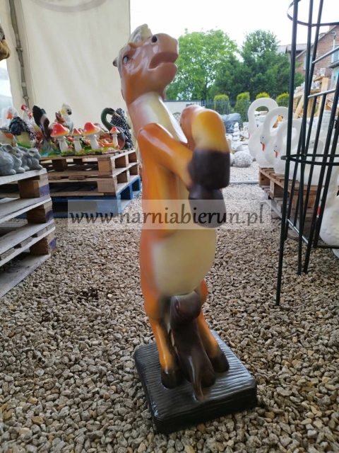Figurka z żywicy KOŃ STOJĄCY konik 80 cm Figurka z żywicy KOŃ STOJĄCY konik 80 cm
