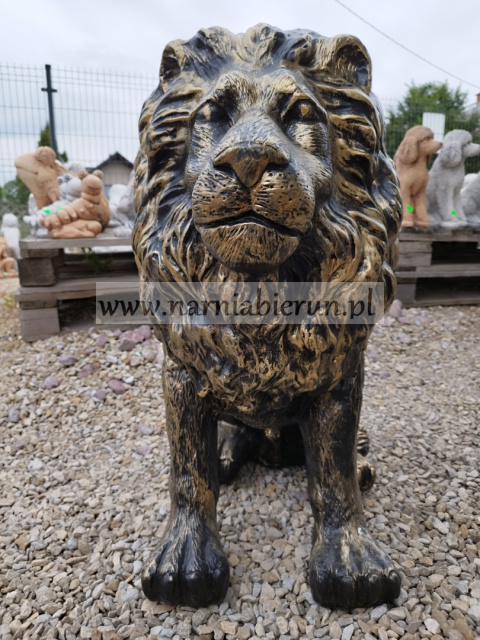 Figurka z żywicy LEW 64 cm Figurka z żywicy LEW 64 cm