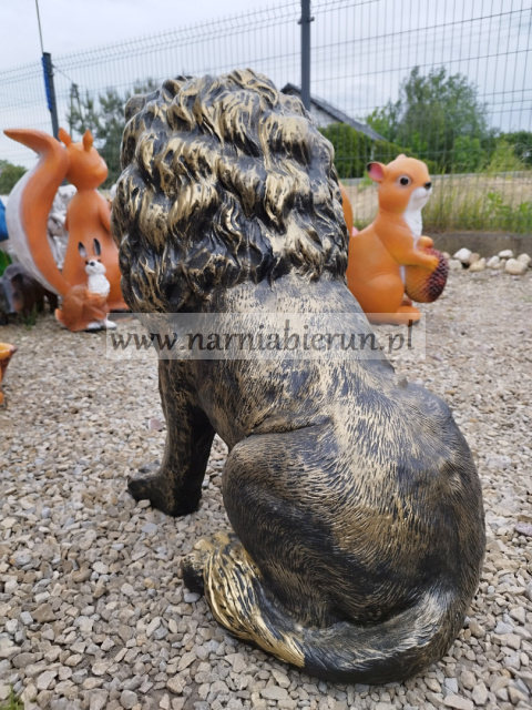 Figurka z żywicy LEW 64 cm Figurka z żywicy LEW 64 cm