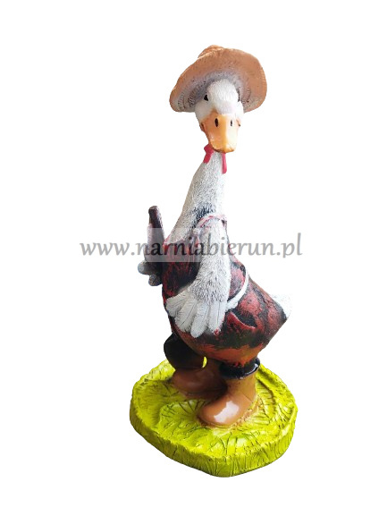 Figurka z żywicy Kaczor ogrodnik 40 cm Figurka z żywicy Kaczor ogrodnik 40 cm