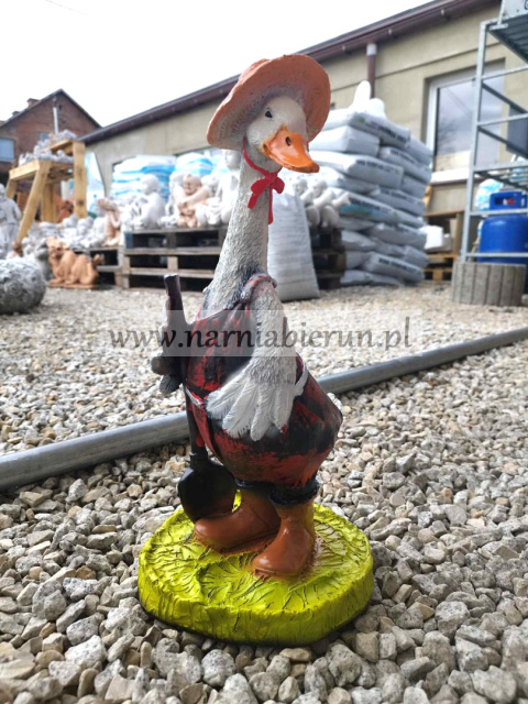 Figurka z żywicy Kaczor ogrodnik 40 cm Figurka z żywicy Kaczor ogrodnik 40 cm