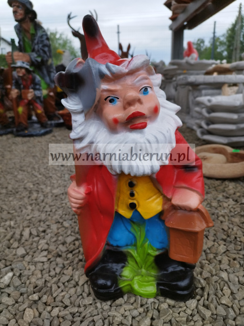 Figurka z żywicy Krasnal Skrzat Krasnoludek 43 cm Figurka z żywicy Krasnal Skrzat Krasnoludek 43 cm