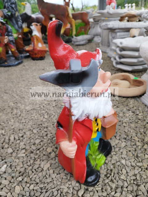 Figurka z żywicy Krasnal Skrzat Krasnoludek 43 cm Figurka z żywicy Krasnal Skrzat Krasnoludek 43 cm