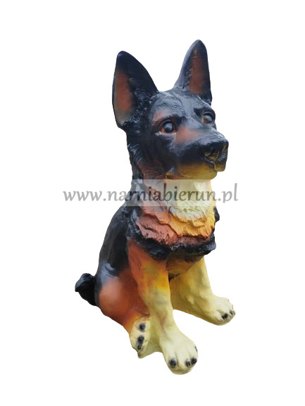 Figurka z żywicy Pies Owczarek 60 cm Figurka z żywicy Pies Owczarek 60 cm