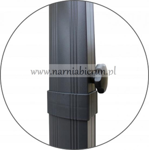 Parasol ogrodowy Roma 300x300 cm + pokrowiec Parasol ogrodowy Roma 300x300 cm + pokrowiec