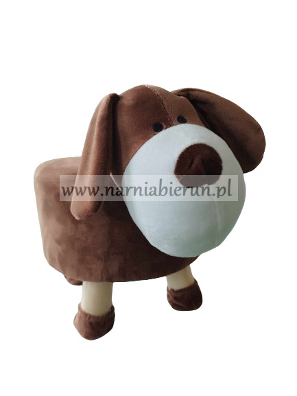 Puf pufa PIES PIESEK BRĄZOWY dla dziecka taboret Puf pufa PIES PIESEK BRĄZOWY dla dziecka taboret