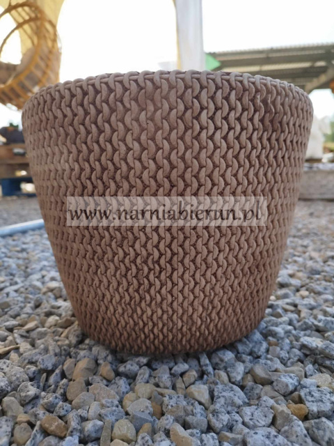 Donica Doniczka betonowa 24 cm Donica Doniczka betonowa 24 cm