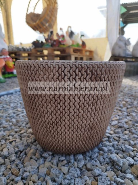 Donica Doniczka betonowa 24 cm Donica Doniczka betonowa 24 cm