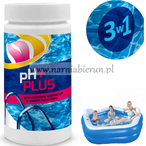 CHEMIA BASENOWA PH + PLUS DO BASENU GRANULAT 1KG CHEMIA BASENOWA PH + PLUS DO BASENU GRANULAT 1KG