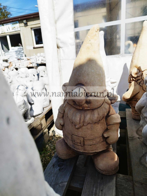 Figurka betonowa Krasnal Troll Skrzat Krasnoludek 50 cm Figurka betonowa Krasnal Troll Skrzat Krasnoludek 50 cm