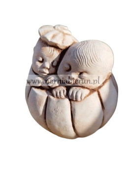 Figurka betonowa DZIECKO W DYNI 12 cm.
