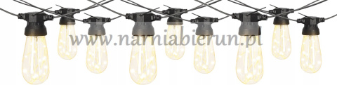 Żarówki Girlanda świecąca 20 LED ciepły biały WIRE 12V Żarówki Girlanda świecąca 20 LED ciepły biały WIRE 12V