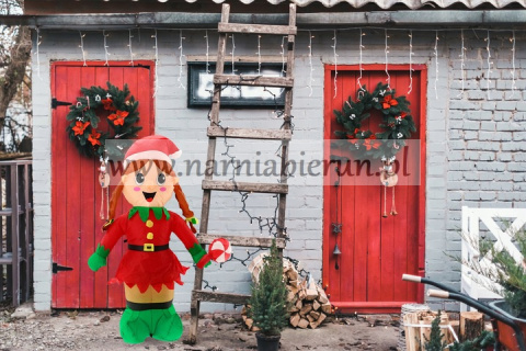 ELF DZIEWCZYNA DMUCHANY Z PODŚWIETLENIEM LED 150CM ELF DZIEWCZYNA DMUCHANY Z PODŚWIETLENIEM LED 150CM