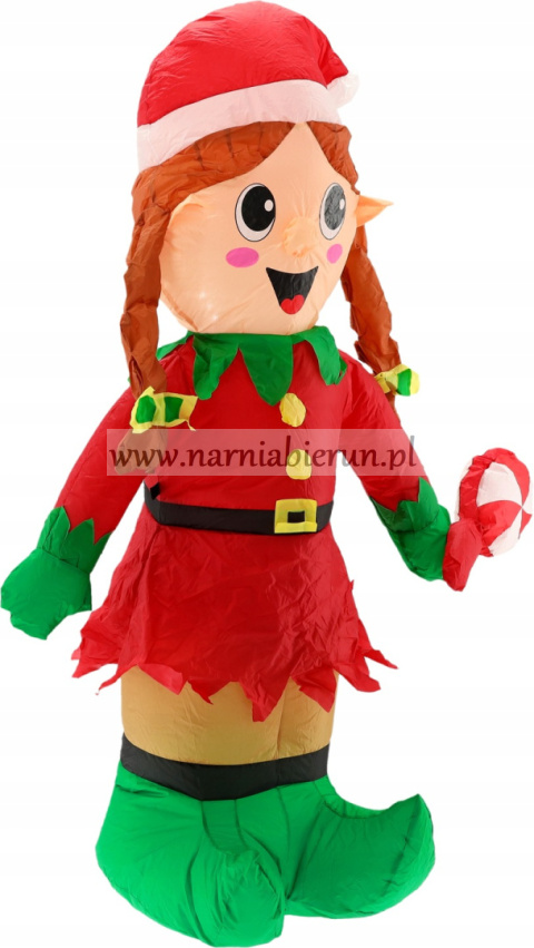 ELF DZIEWCZYNA DMUCHANY Z PODŚWIETLENIEM LED 150CM ELF DZIEWCZYNA DMUCHANY Z PODŚWIETLENIEM LED 150CM