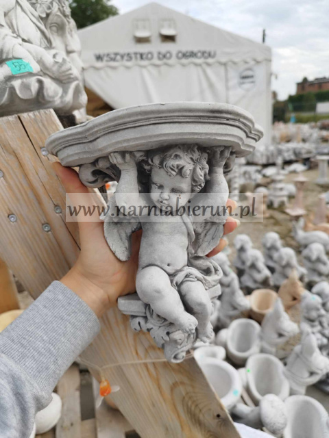 Figurka betonowa ANIOŁEK ANIOŁ do powieszenia 20 cm Figurka betonowa ANIOŁEK ANIOŁ do powieszenia 20 cm