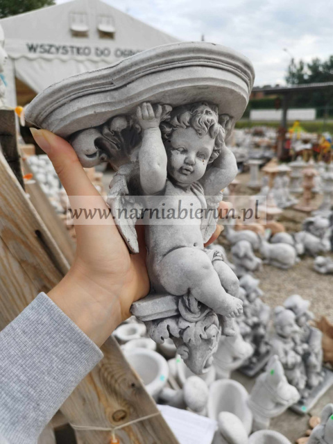 Figurka betonowa ANIOŁEK ANIOŁ do powieszenia 20 cm Figurka betonowa ANIOŁEK ANIOŁ do powieszenia 20 cm