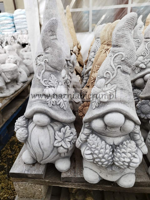 Figurka betonowa KRASNAL SRZKAT TROLL szyszka 40 cm Figurka betonowa KRASNAL SRZKAT TROLL szyszka 40 cm