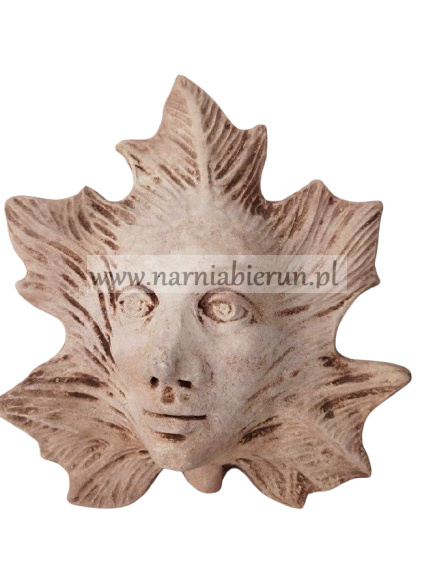 Figurka betonowa TWARZ LIŚĆ do zawieszenia 35 cm Figurka betonowa TWARZ LIŚĆ do zawieszenia 35 cm