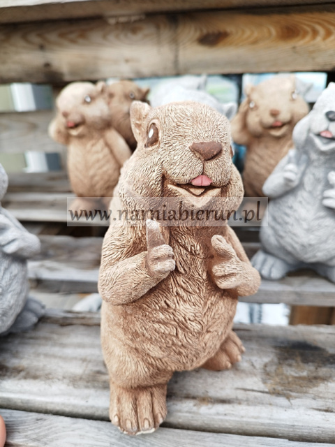 Figurka betonowa WIEWIÓRKA 20 cm Figurka betonowa WIEWIÓRKA 20 cm