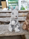 Figurka betonowa zając ZAJĄCZEK z jajeczkiem 16 cm